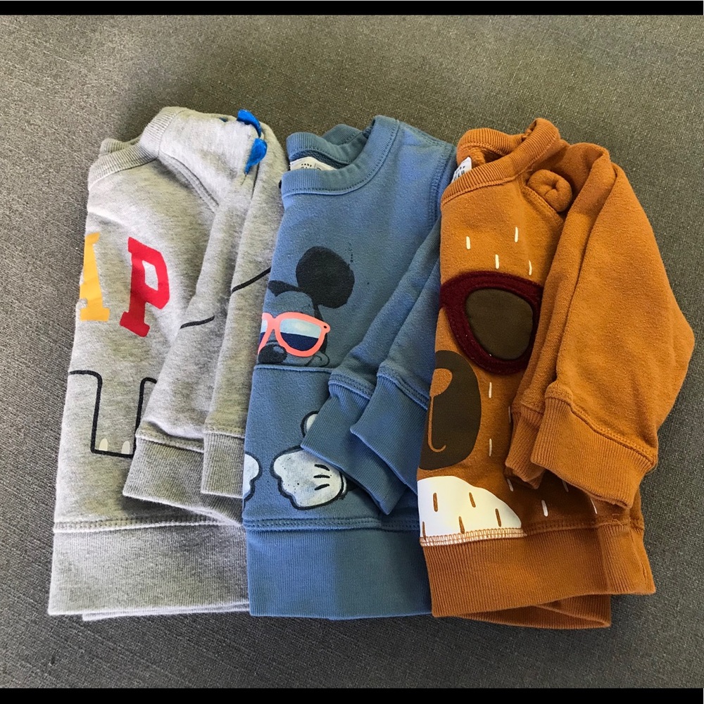 {BabyGap} toddler boy sweatshirts bundle🎁